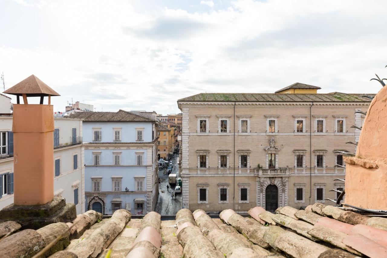 Amazing Penthouse With Private Terrace In Trastevere Rome Bagian luar foto