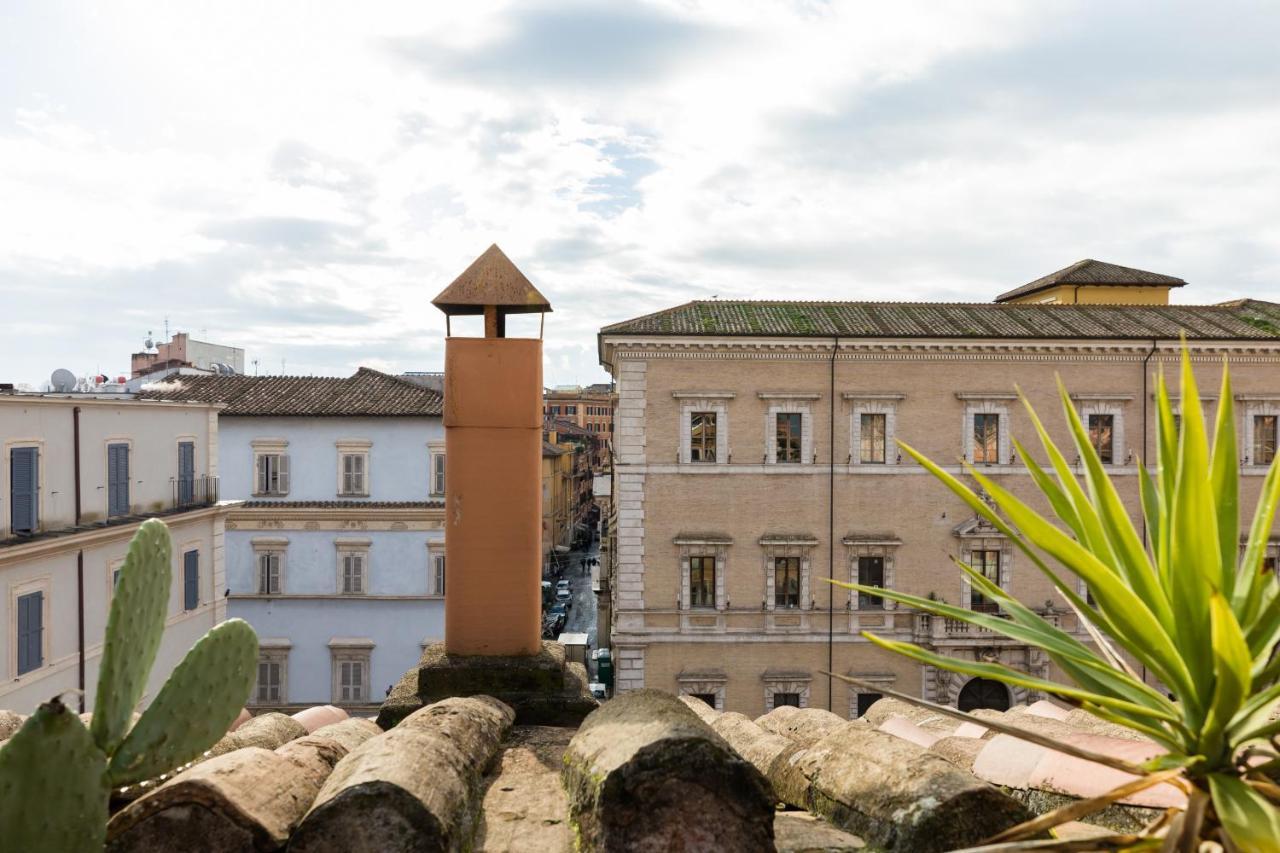 Amazing Penthouse With Private Terrace In Trastevere Rome Bagian luar foto